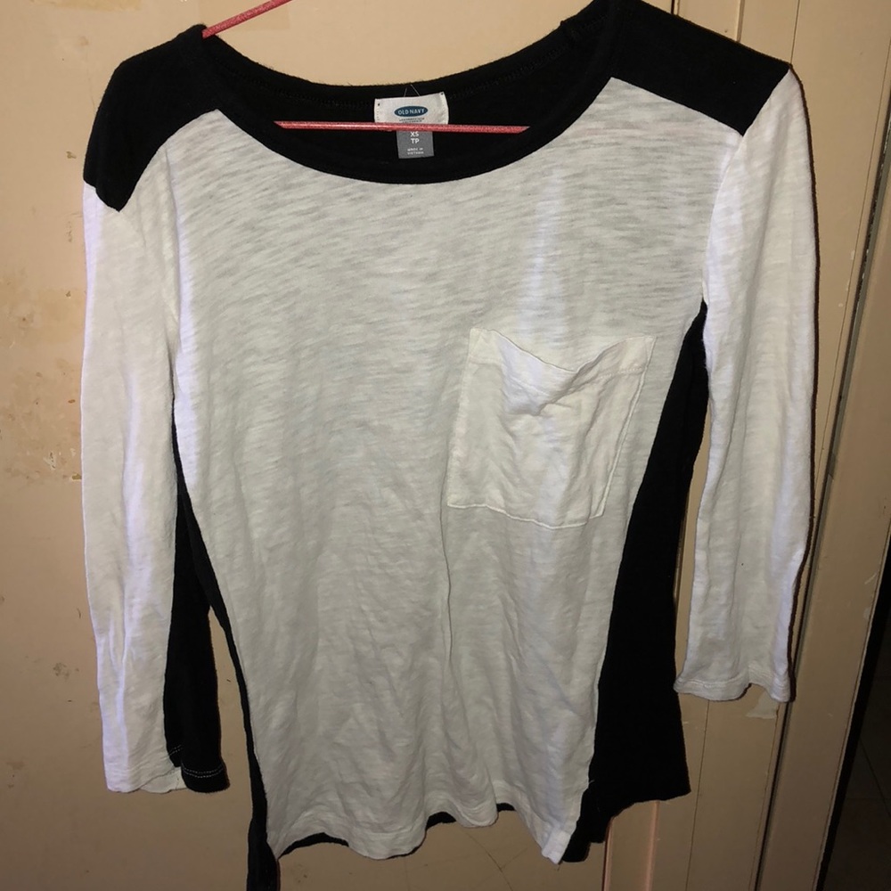 old navy baseball shirt